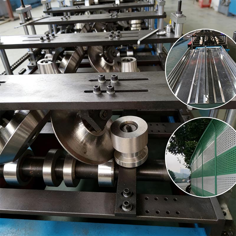 Sound Barrier Roll Forming Machine